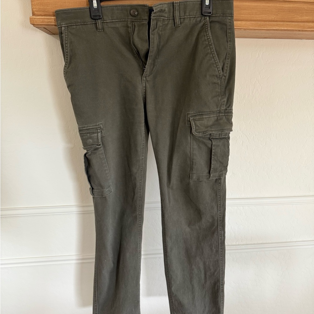 Men's Olive Cargo Pants